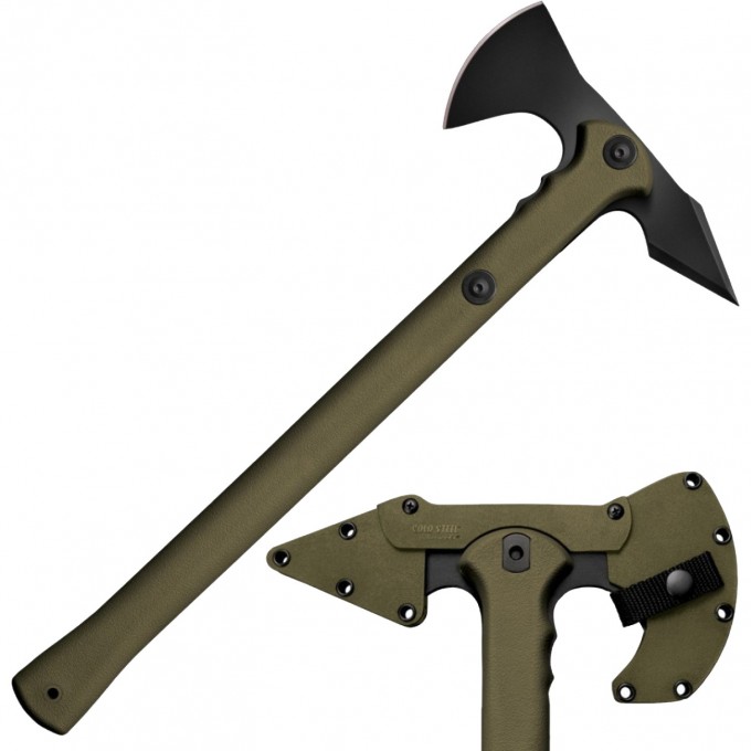 Топор COLD STEEL TRENCH HAWK OD GREEN CS_90PTHG Топор COLD STEEL TRENCH HAWK OD GREEN CS_90PTHG